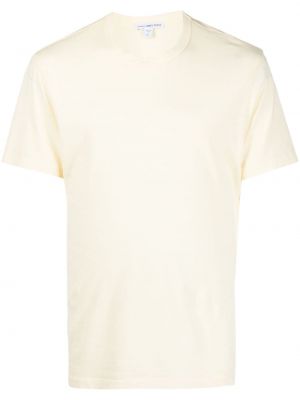 T-shirt a maniche corte James Perse giallo