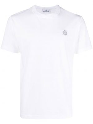 T-shirt Stone Island vit