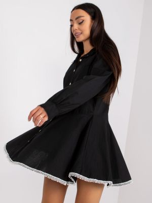 Rochie mini Fashionhunters negru