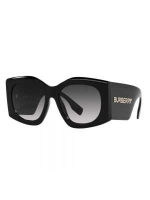 Okulary przeciwsłoneczne oversize Burberry czarne