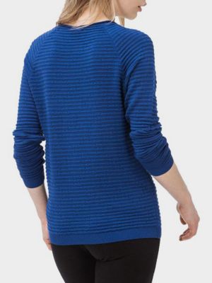 Пуловер Lacoste, синій