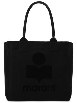 Черная сумка шоппер Isabel Marant