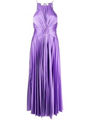 Pliszírozott estélyi ruha Acler lila
