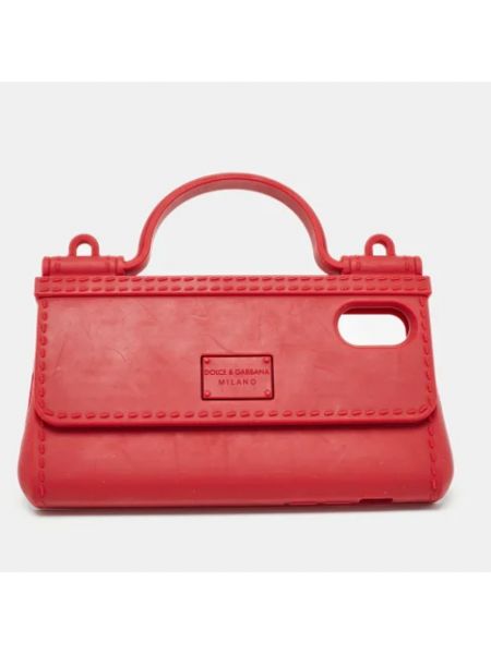 Bolsas de cadena Dolce & Gabbana Pre-owned rojo