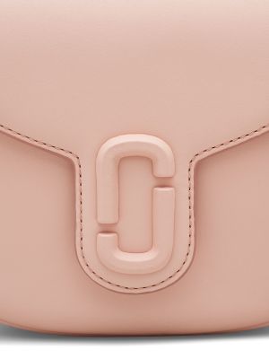 Кожени чанта за ръка Marc Jacobs розово
