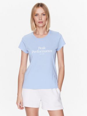 T-shirt Peak Performance bleu