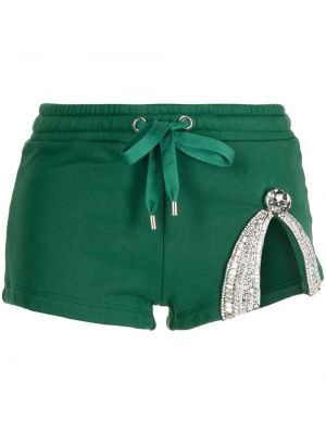 Pantaloni scurți de cristal Area verde