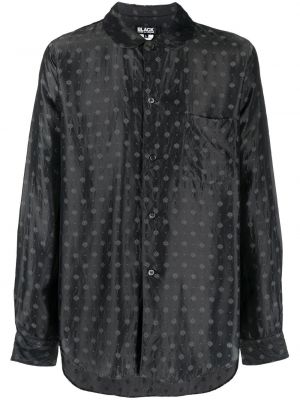 Jacquard skjorte Black Comme Des Garçons