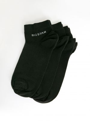 Със звездички чорапи Big Star черно