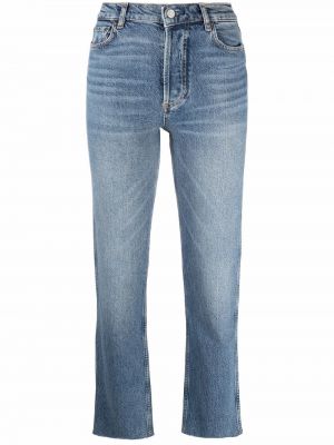 Høy midje stretch jeans Boyish Jeans blå