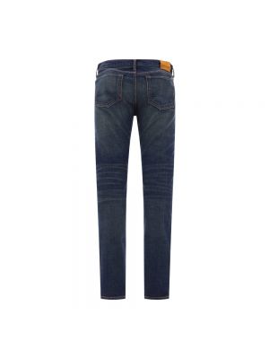 Jeansy skinny Tom Ford niebieskie