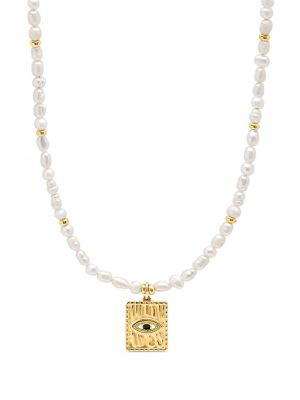 Brosche mit perlen Nialaya Jewelry