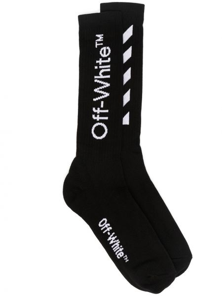 Off-White calcetines con motivo Arrows - Negro Off-white