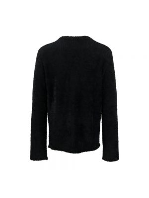 Dzianinowy sweter Courreges czarny