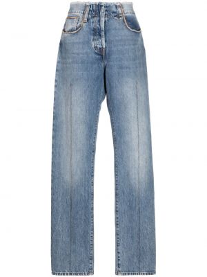 Straight leg jeans a vita bassa Jacquemus blu
