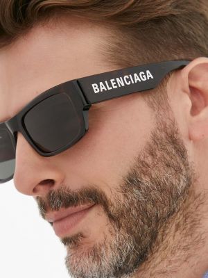 Слънчеви очила Balenciaga кафяво