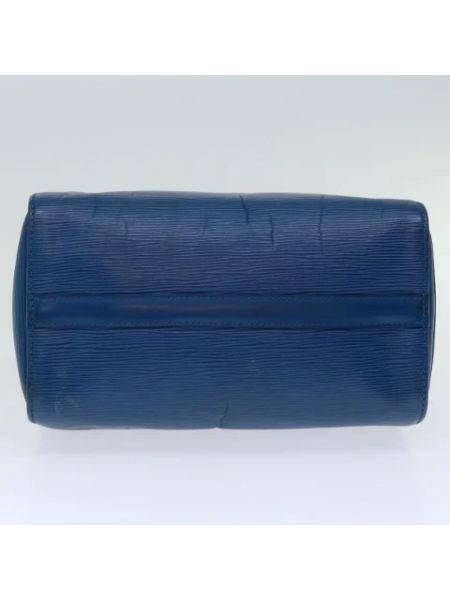Retro leder tasche mit taschen Louis Vuitton Vintage blau