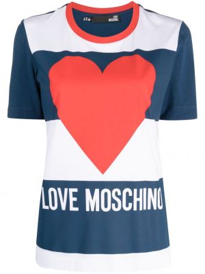 Памучна тениска Love Moschino