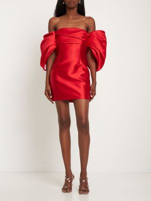 Mini šaty Solace London červená