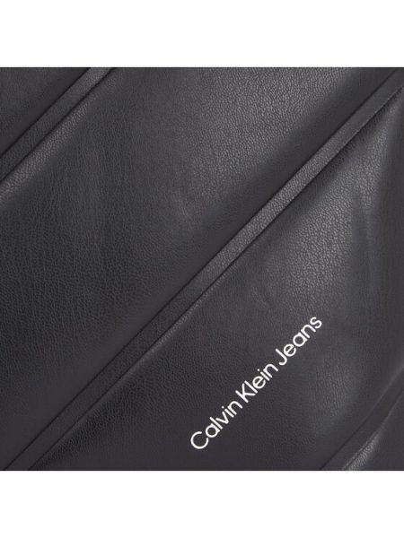 Shopper handtasche mit reißverschluss Calvin Klein Jeans schwarz