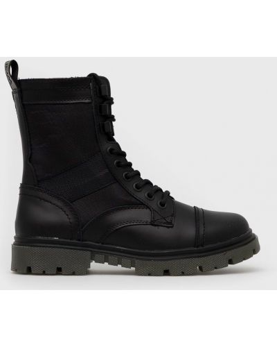 Wrangler trapery Madison Combat męskie kolor czarny