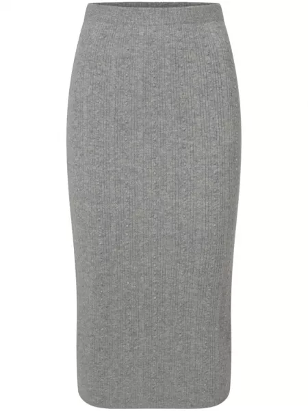 Pencil skirt Fabiana Filippi grå