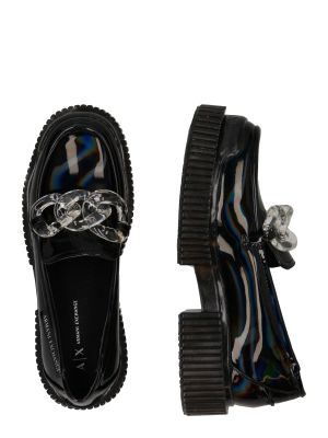 Ниски обувки Armani Exchange черно