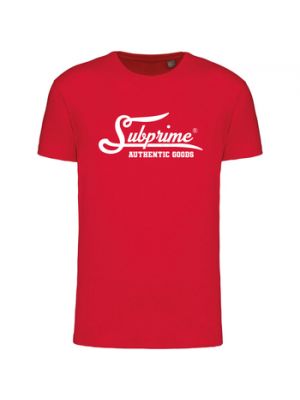 Czerwona koszula z krótkim rękawem Subprime