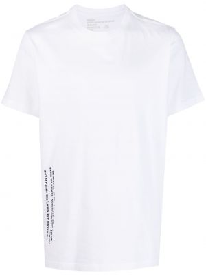 T-shirt à imprimé Maharishi blanc