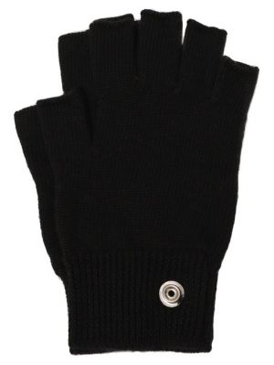 Шерстяные перчатки Rick Owens черные