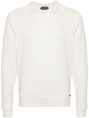 Sweter z okrągłym dekoltem Tom Ford biały