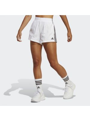 Pantalones de chándal con trenzado Adidas blanco