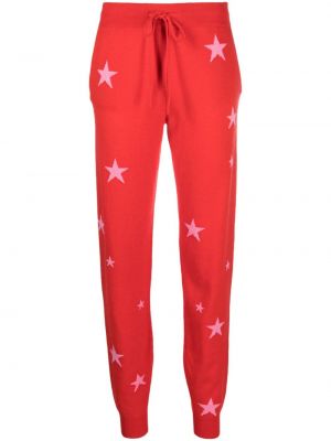 Μάλλινο παντελόνι κασμίρ με μοτίβο αστέρια Chinti & Parker