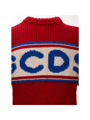 Jersey de lana de tela jersey oversized Gcds rojo
