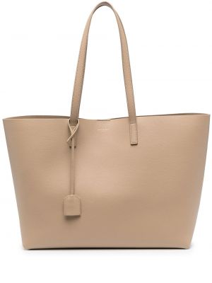 Bolso shopper Saint Laurent dorado