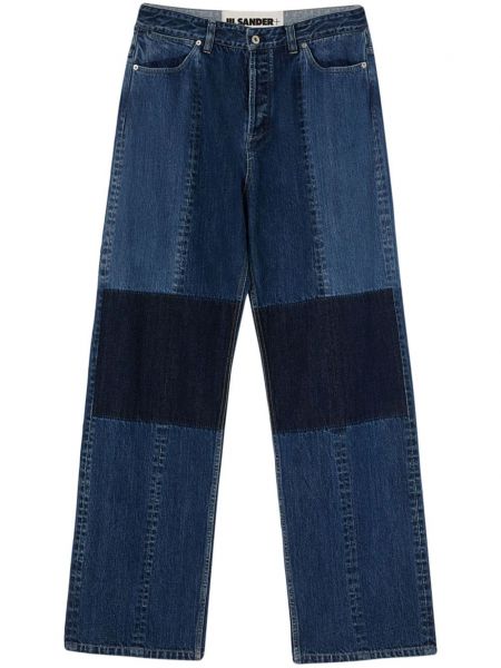 Jeans ausgestellt Jil Sander blau