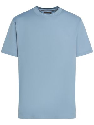 Camiseta de algodón de tela jersey Loro Piana