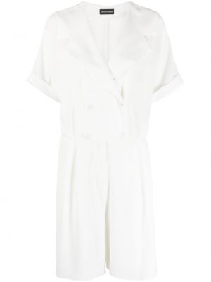 Ολόσωμη φόρμα Emporio Armani λευκό