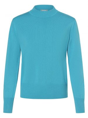Sweter z modalu Rabe niebieski