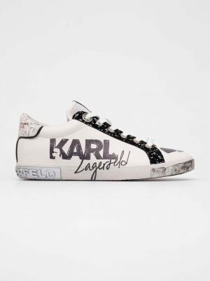 Kožne tenisice Karl Lagerfeld bijela
