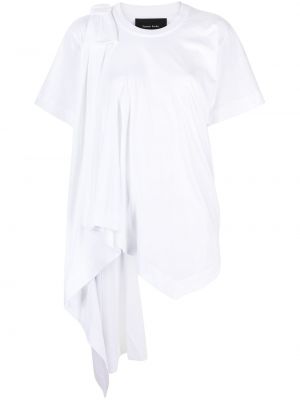 Camiseta con lazo Simone Rocha blanco