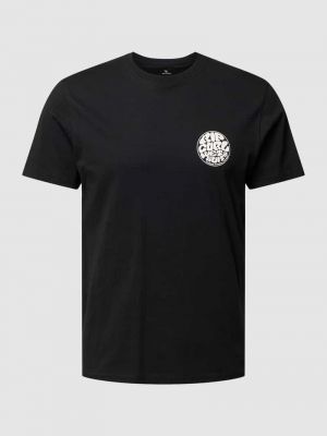 Koszulka z nadrukiem Rip Curl czarna