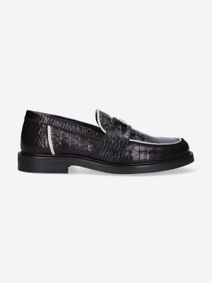 Pantofi loafer din piele Filling Pieces negru