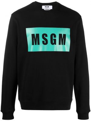 Sweatshirt mit rundhalsausschnitt Msgm