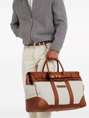 Leder shopper handtasche Brunello Cucinelli
