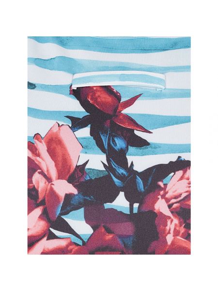 Top a rayas de flores Jean Paul Gaultier