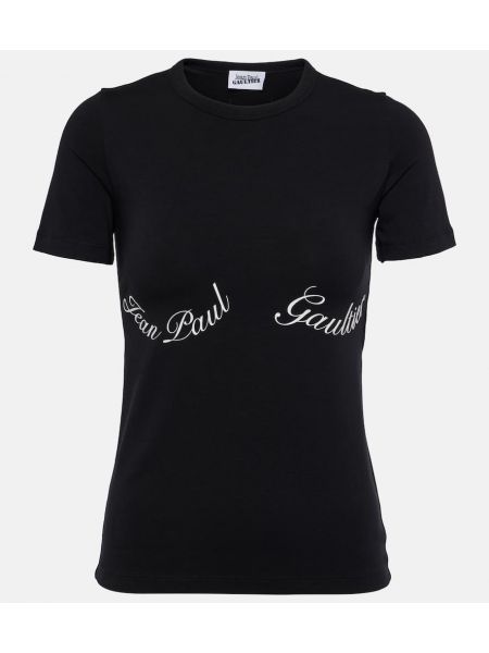 Jersey bomull t-shirt Jean Paul Gaultier