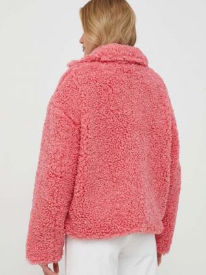 Rövid kabát United Colors Of Benetton rózsaszín