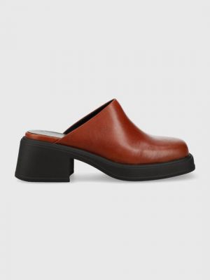 Кожаные тапочки Vagabond Shoemakers коричневые