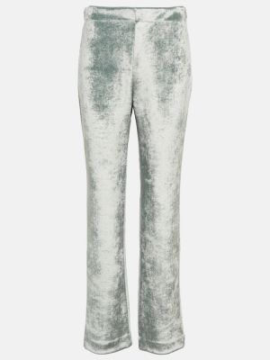 Pantalones rectos de lana Jil Sander azul